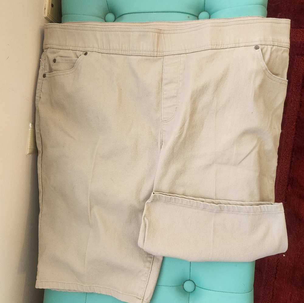 Lot of 3 Belk shorts NWT Rafaella, gently worn Kim Rogers and Bandolino 18W - Picture 3 of 16